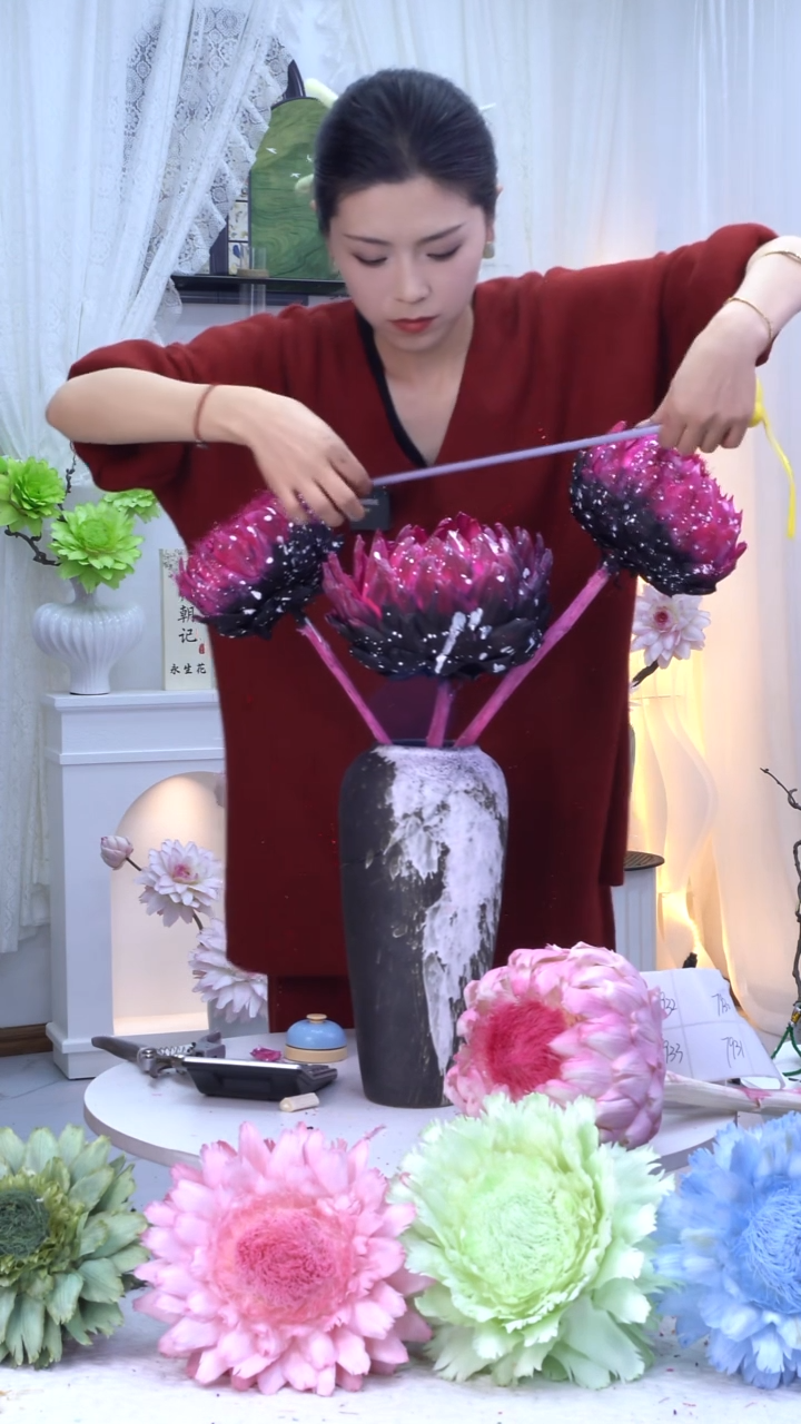 小**酿永生洋蓟黑粉泼墨3头7929