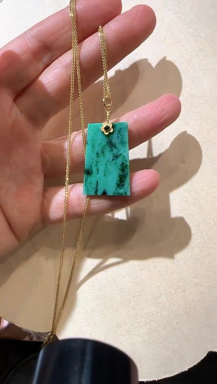 【闪购商品】翡翠颈饰未镶嵌国风