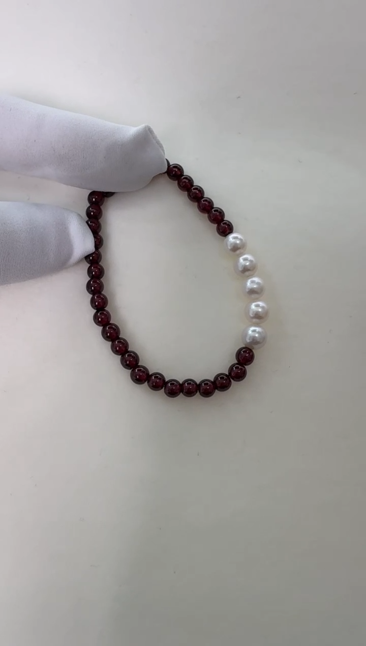 【闪购商品】淡水珍珠手链未镶嵌弹力手链