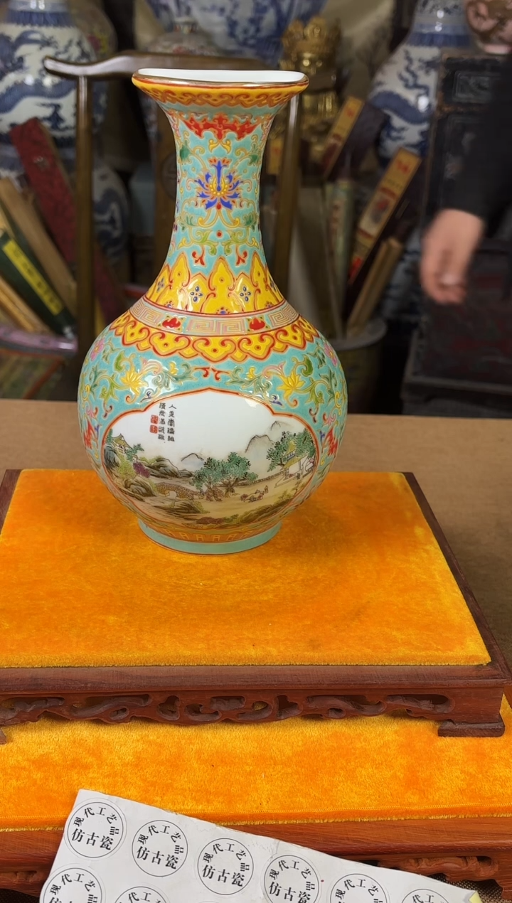 摆件陶瓷高端陶瓷艺术品M143