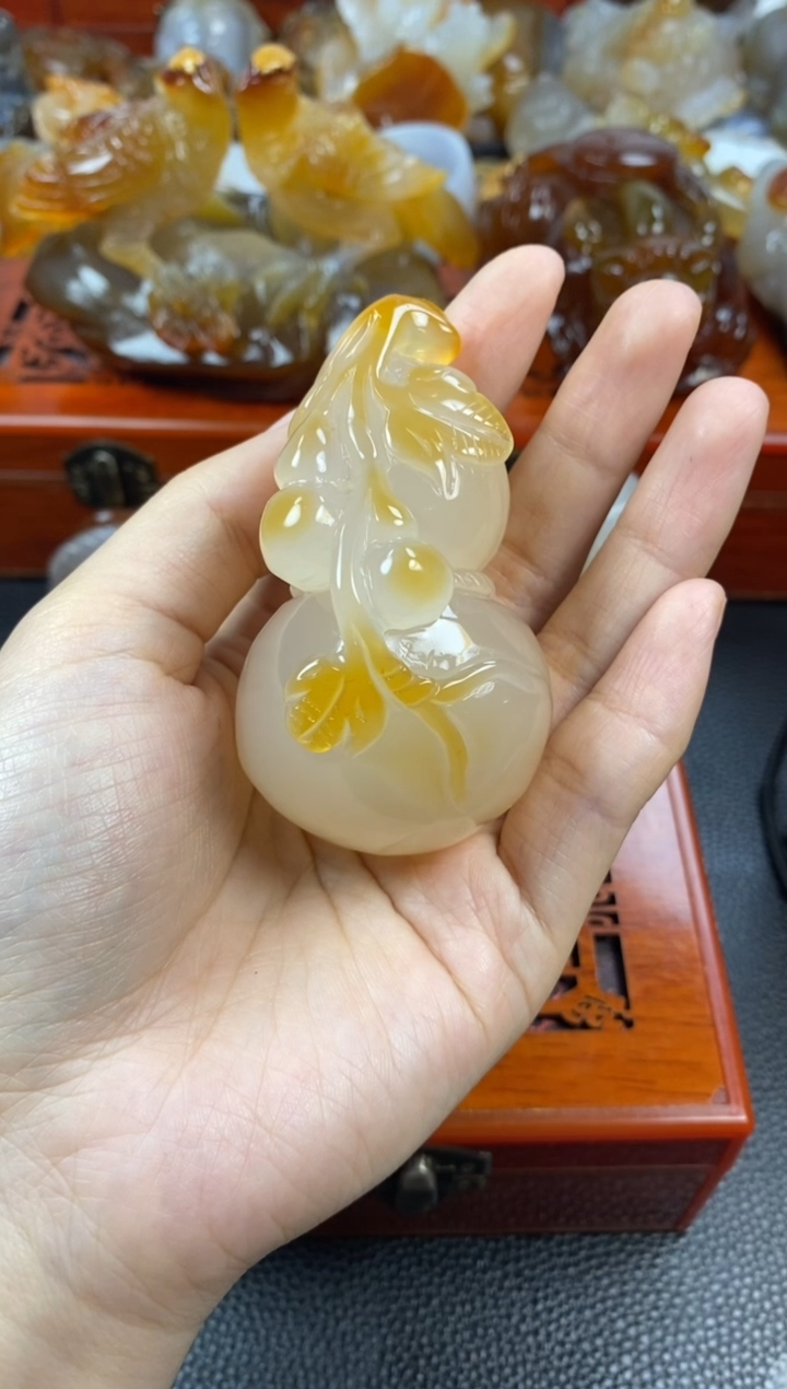 玛瑙/玉髓未镶嵌手把1