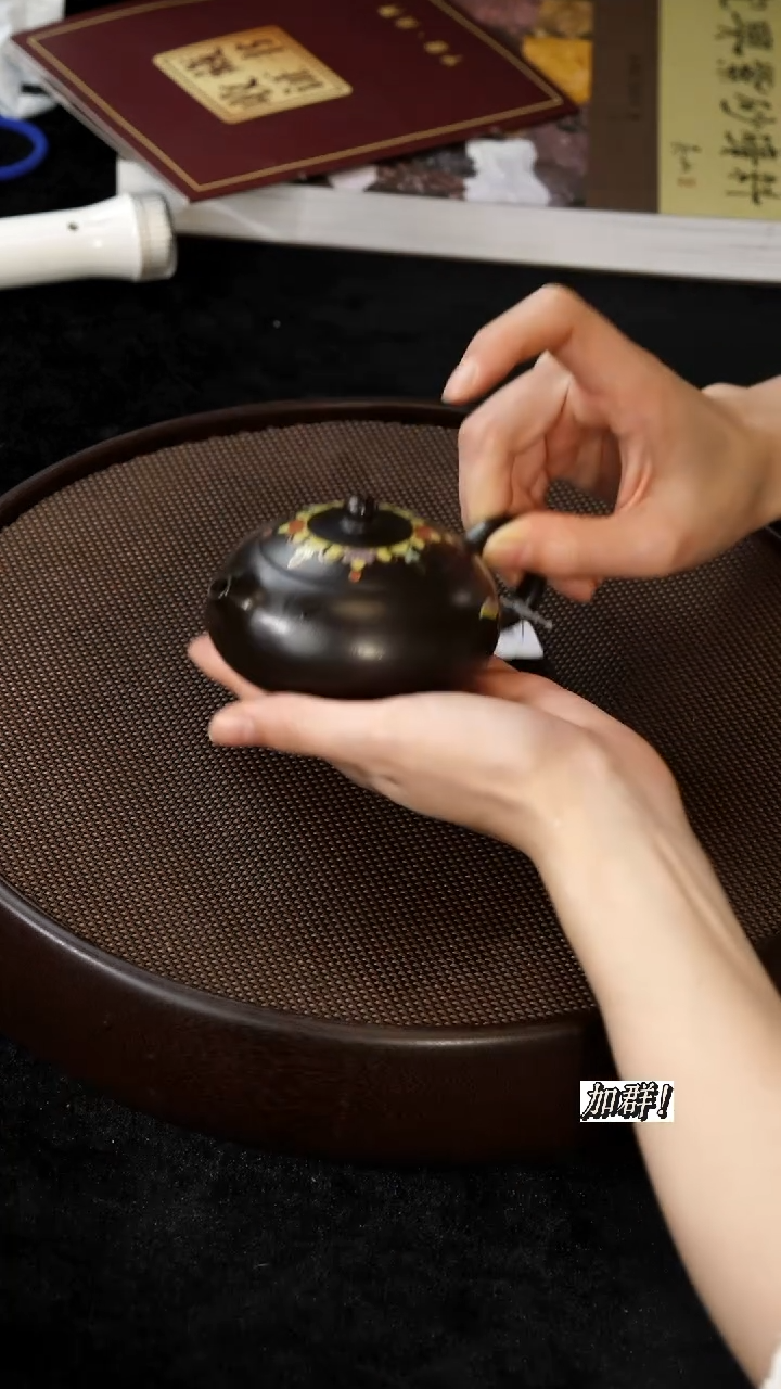 茶壶紫砂JS709709还原烧扁西施150c