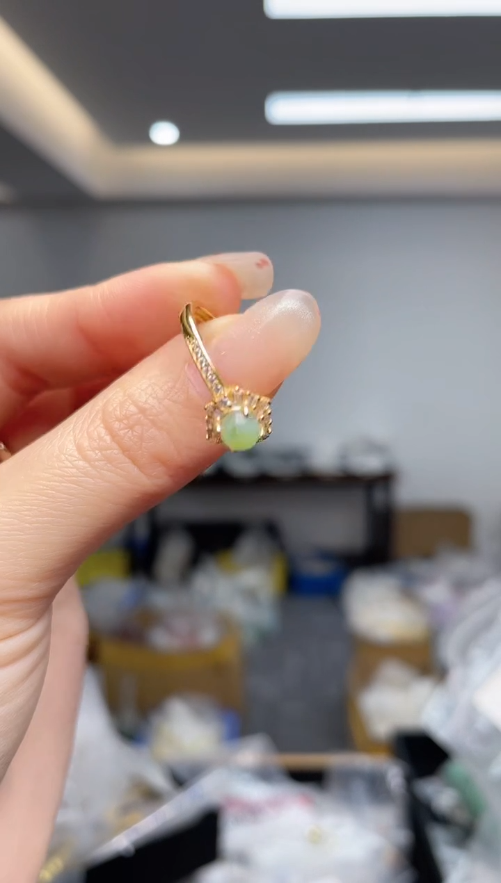 【闪购商品】和田玉·银S925镶嵌（多样性单个发货）