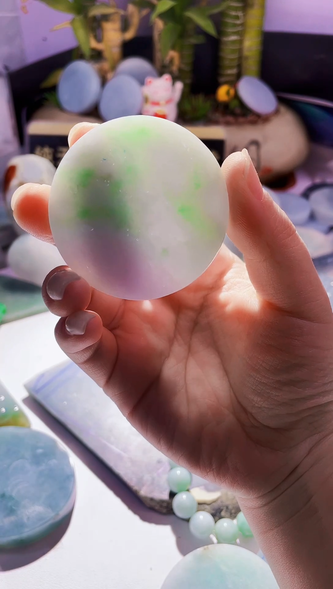 未镶嵌定制翡翠吖**卓翡翠609