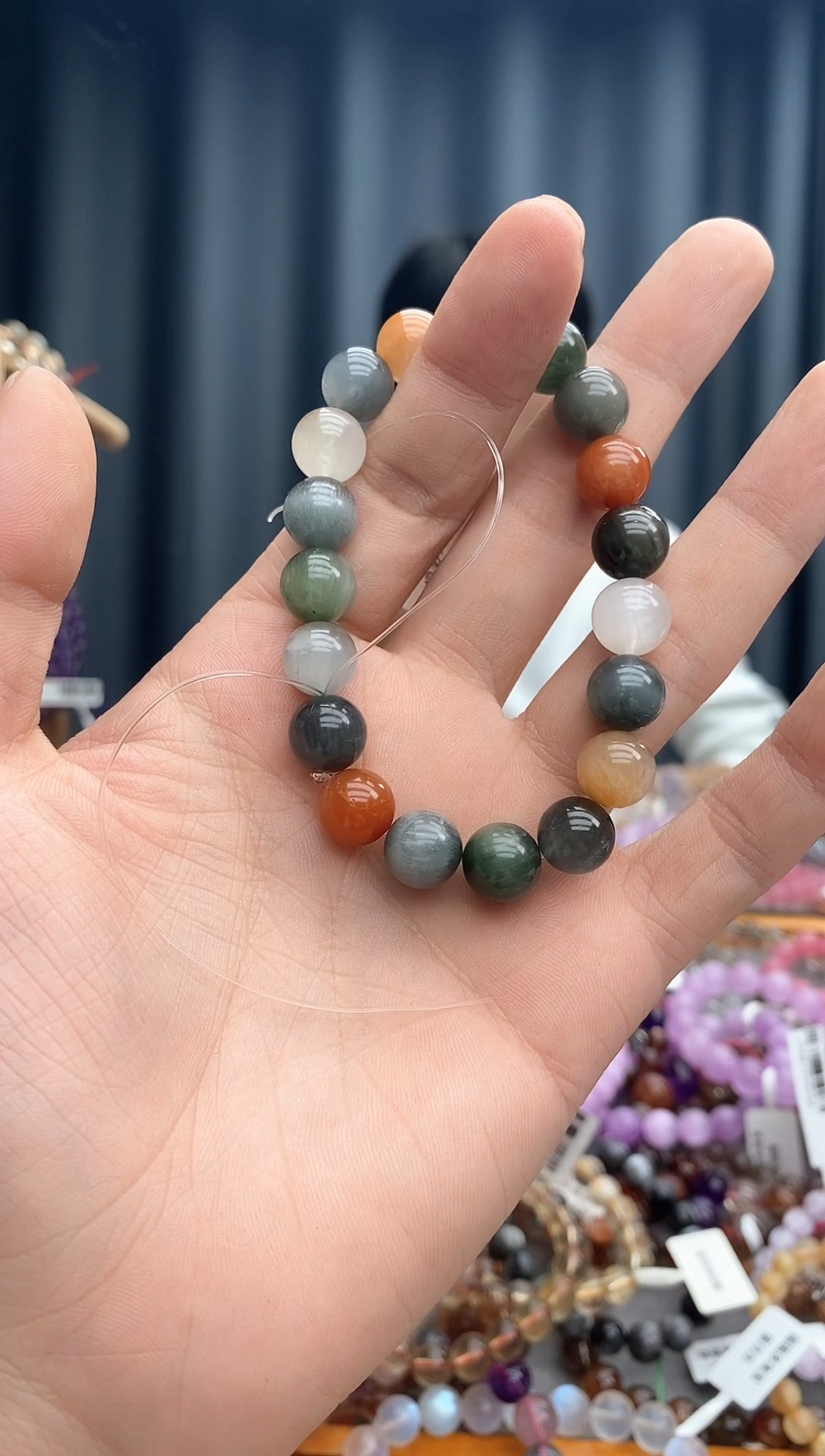 【闪购商品】水晶手链未镶嵌兔毛