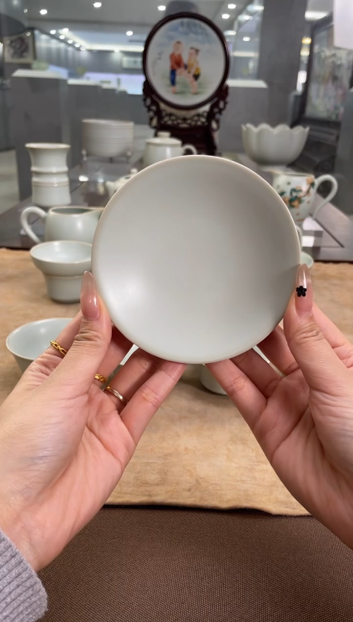 【闪购商品】周泽堂天青斗笠杯盏