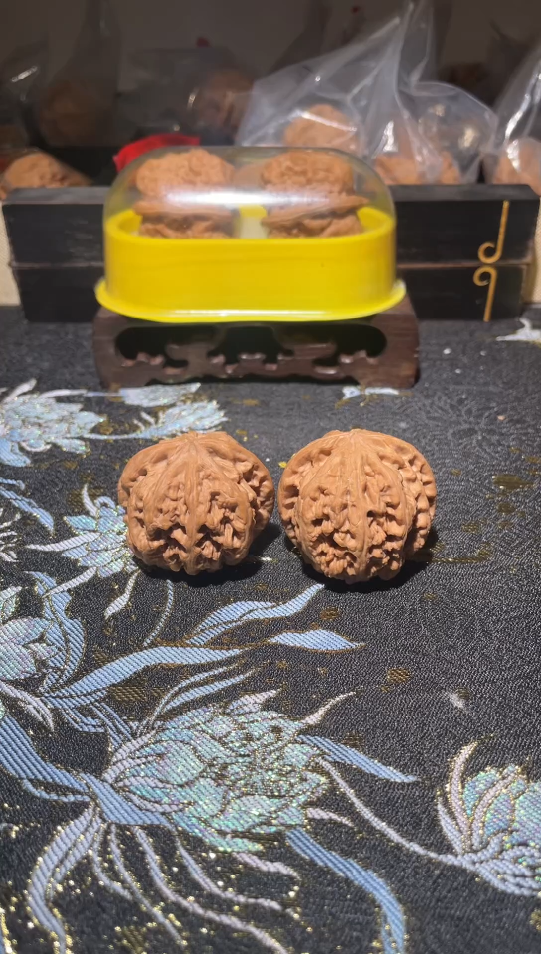 把件文玩核桃105粗筋40