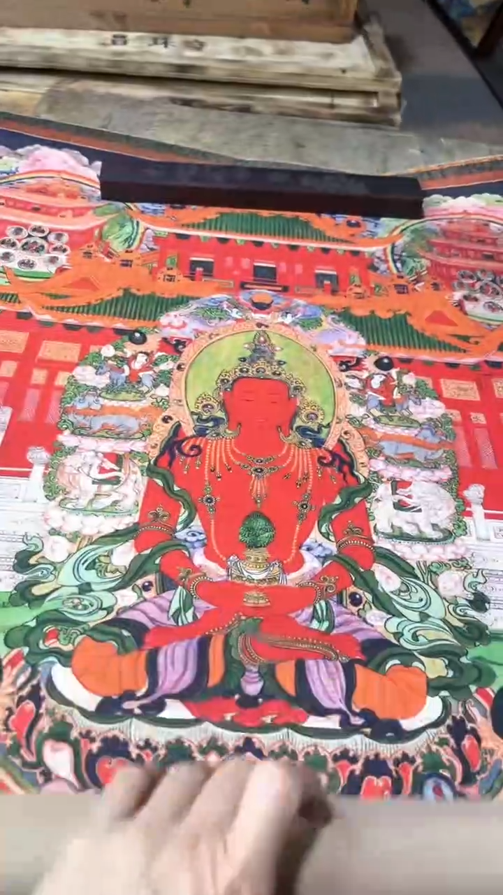 卷轴画玖忆唐卡TK98