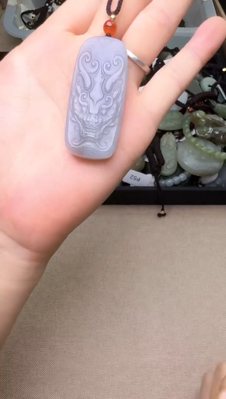 和田玉未镶嵌挂件1