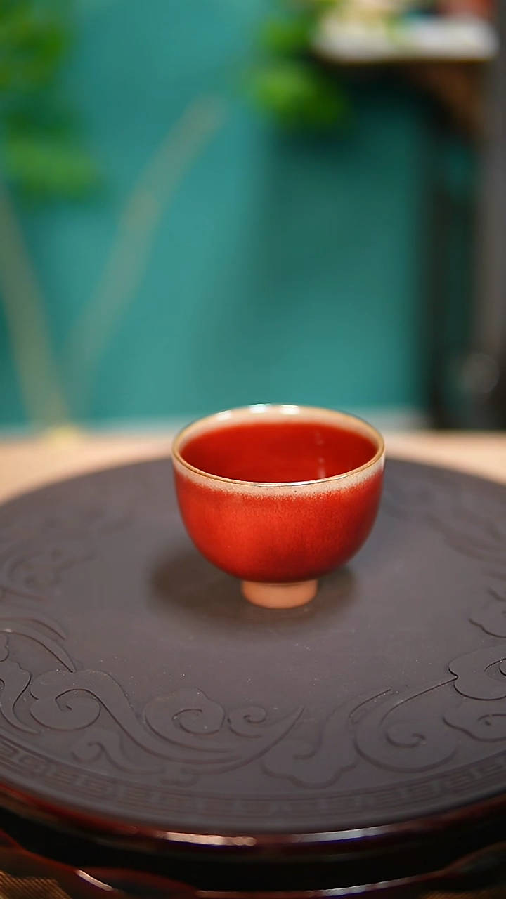 【闪购商品】杯钧尚源原矿钧瓷钧红主人杯