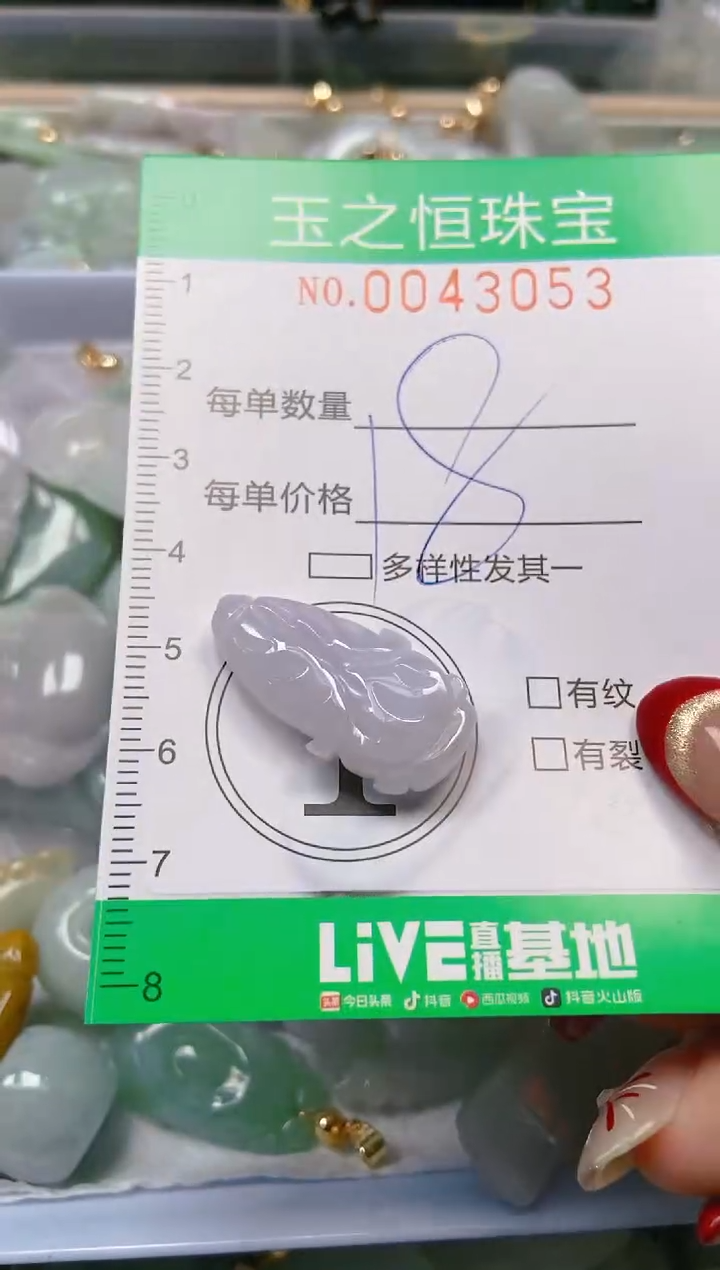 【闪购商品】翡翠颈饰未镶嵌闪购0043053