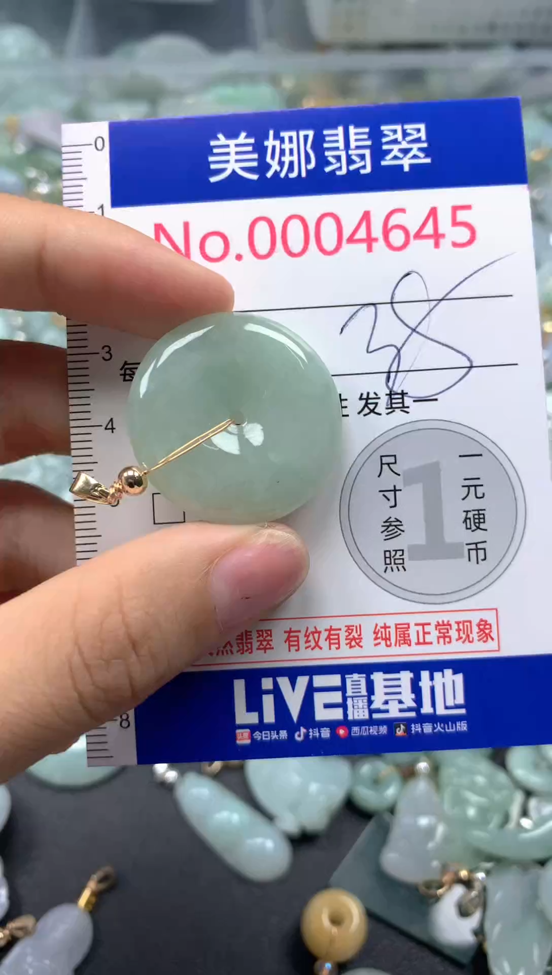 颈饰未镶嵌翡翠4645