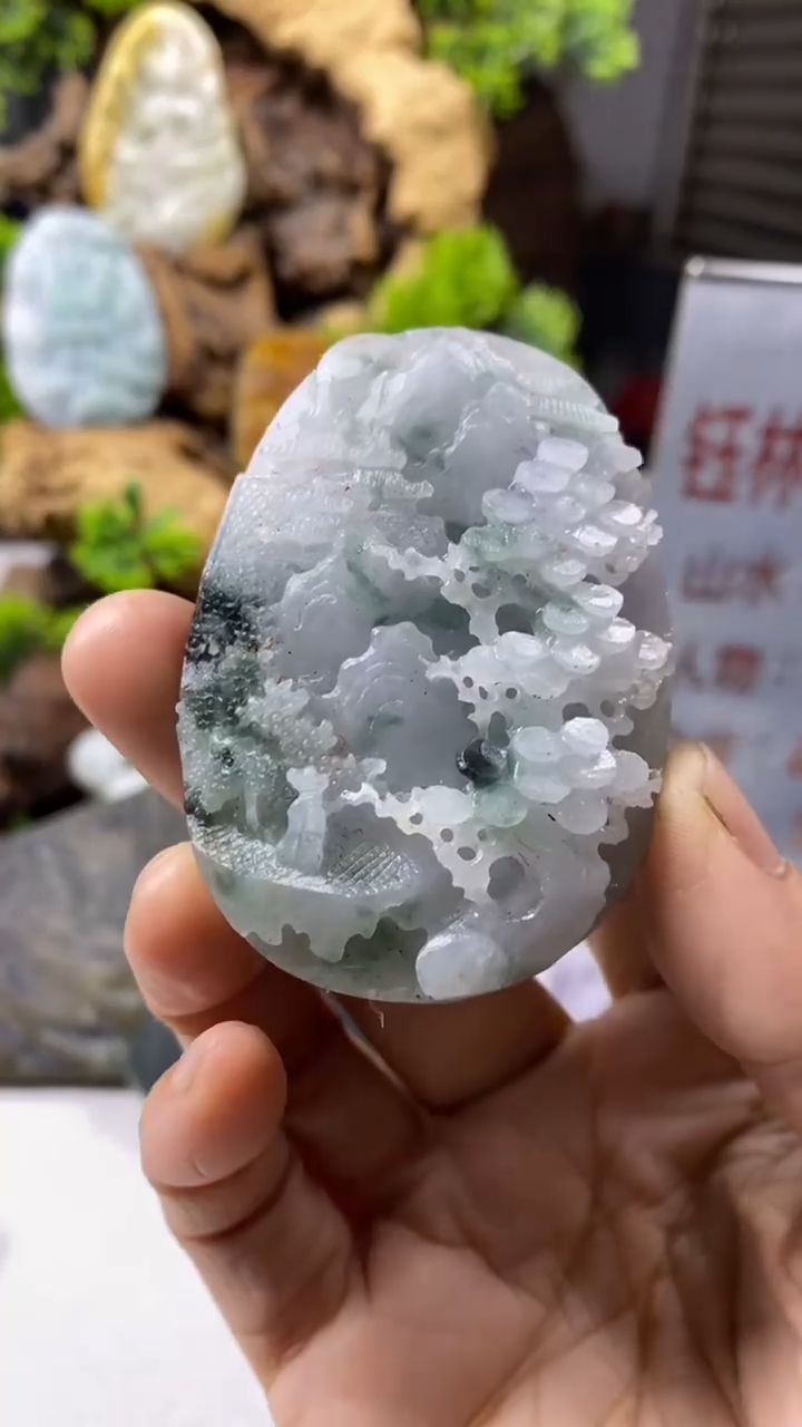 【闪购商品】定制翡翠未镶嵌包工包料天然A货翡翠0219