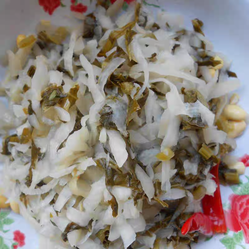芥疙瘩酸菜浆水菜老平遥黄菜晋口福大缸老传统腌制下酒菜泡菜