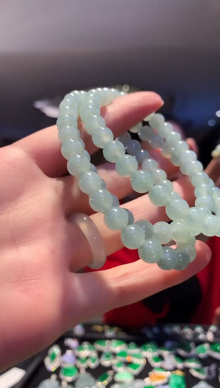 【闪购商品】翡翠项链未镶嵌珠链 