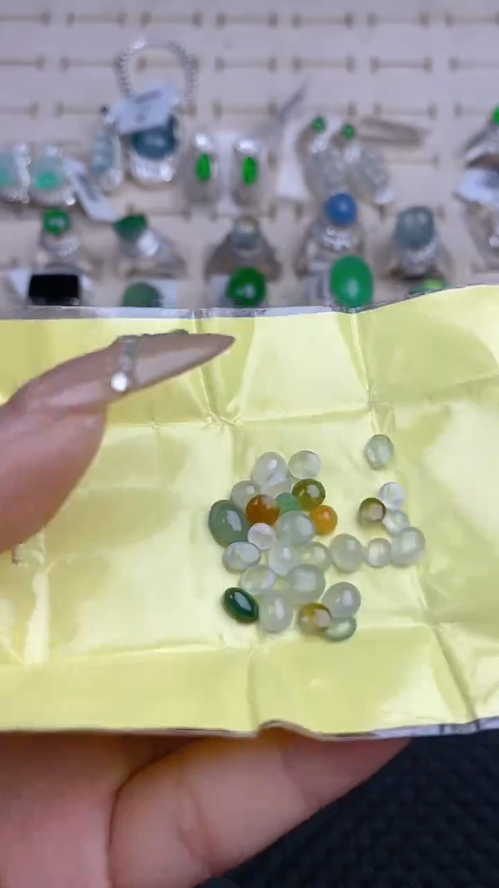 【闪购商品】定制翡翠未镶嵌天然A货翡翠174