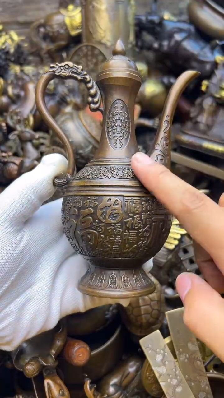 精美铜器，点击下单