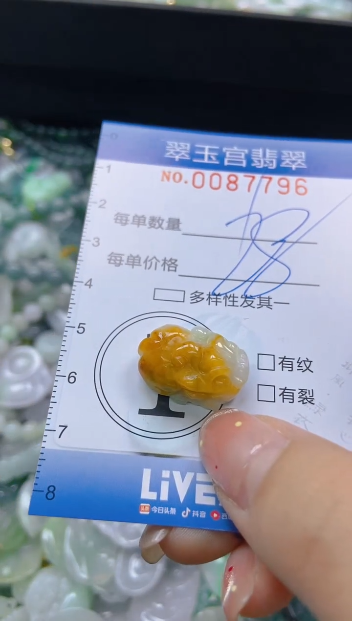 【闪购商品】翡翠颈饰未镶嵌闪购0087796