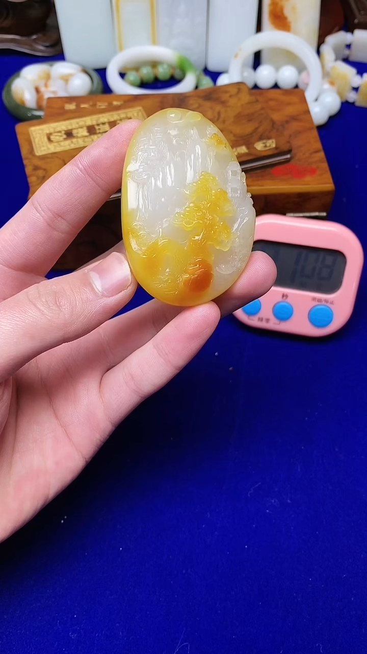 【闪购商品】和田玉手把未镶嵌1