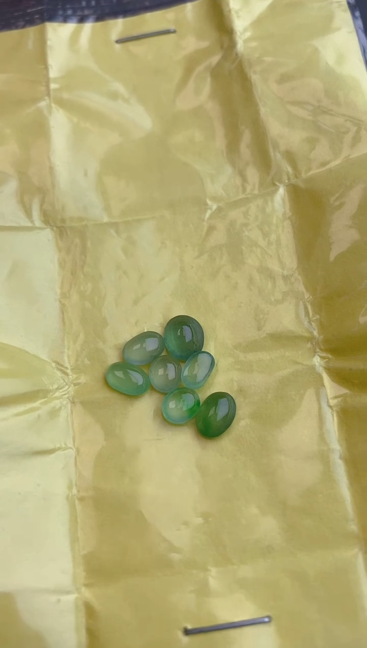 【闪购商品】定制翡翠未镶嵌天然翡翠蛋面未镶嵌150