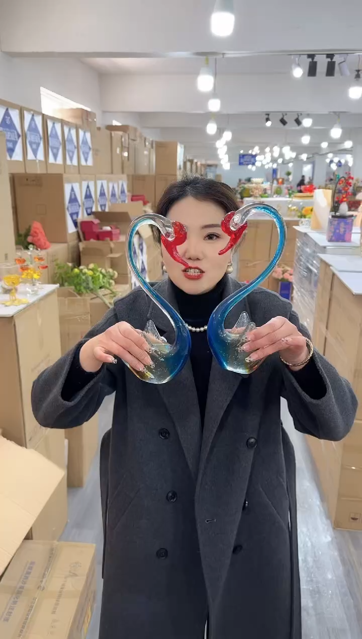 【闪购商品】琉璃椿新花器H-12晚