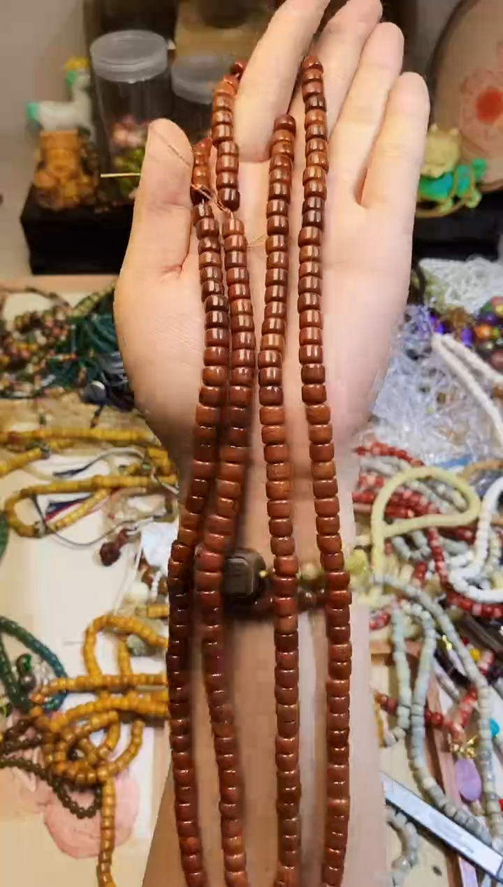 非洲檀香手串/手链牛骨牛津红