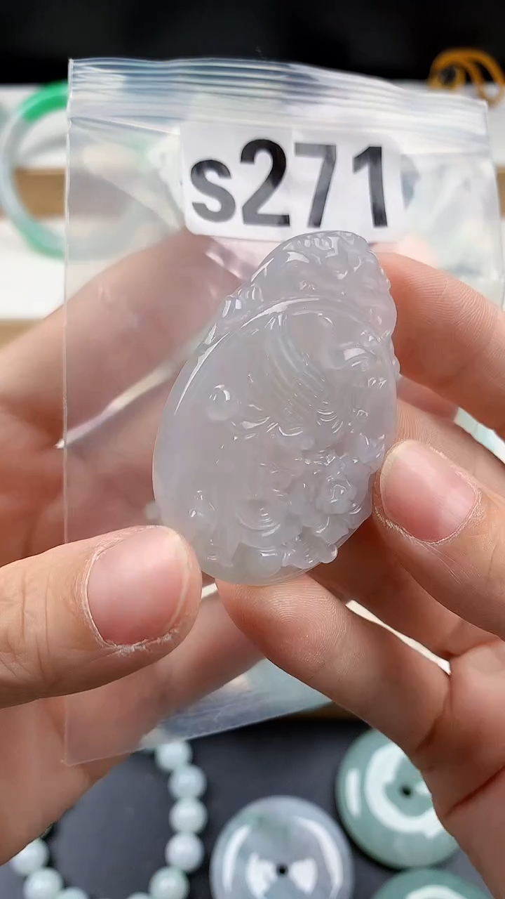 颈饰未镶嵌翡翠天然翡翠吊坠挂件