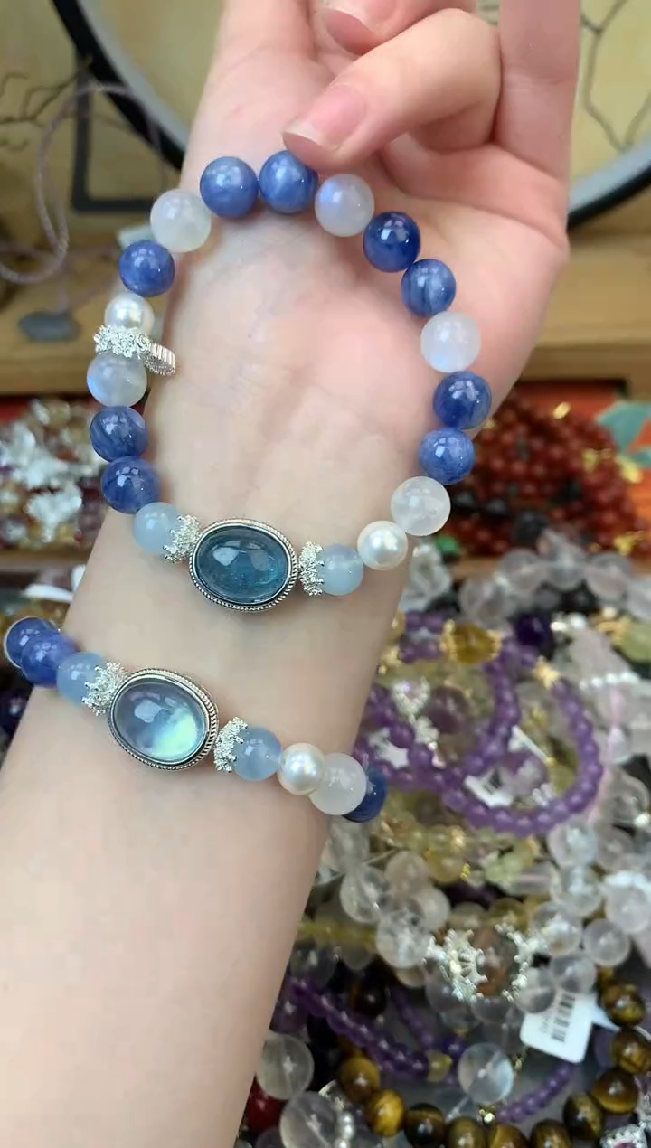 【闪购商品】蓝晶石手串未镶嵌1215