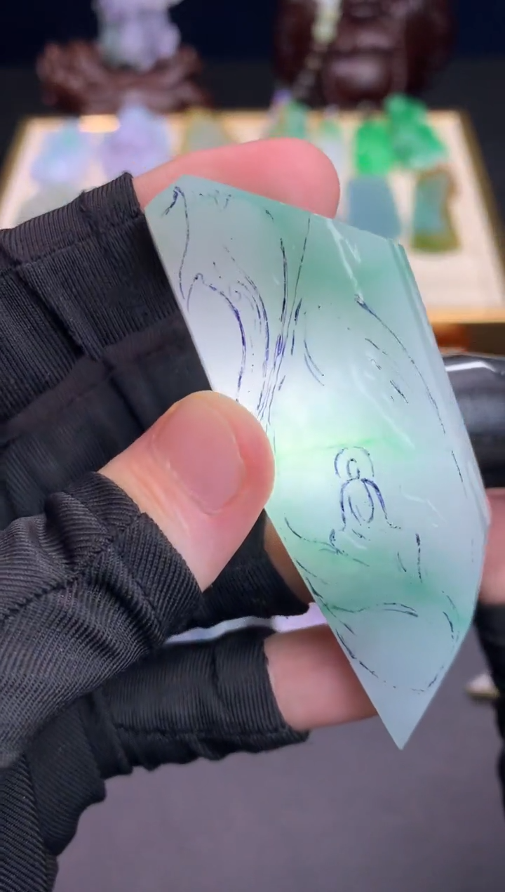 未镶嵌定制翡翠天然翡翠裸石（包工）