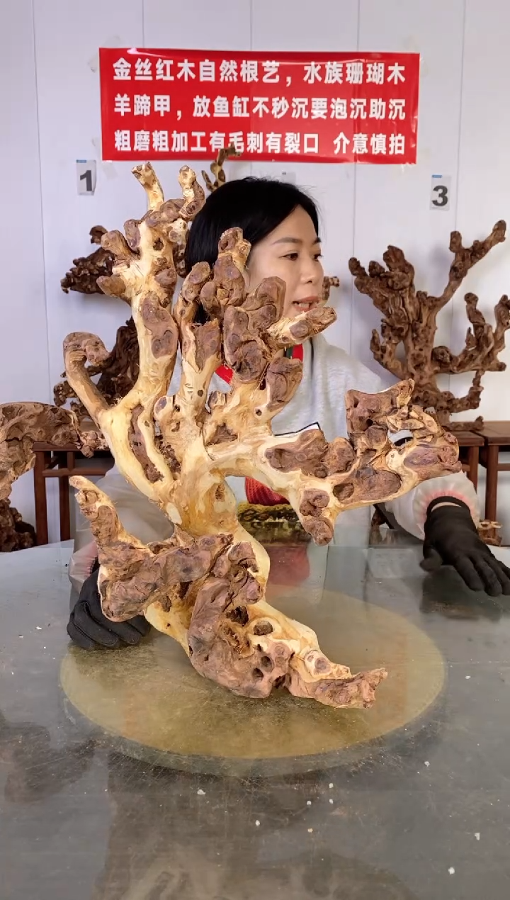 【闪购商品】木55枯树摆件 粗磨粗加工半成品 毛料