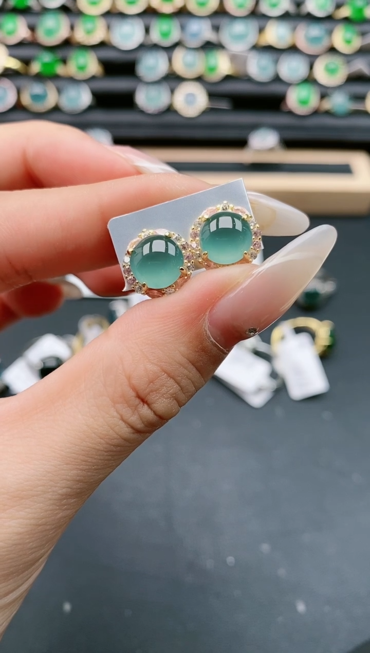 【闪购商品】翡翠戒指银S925镶嵌11111