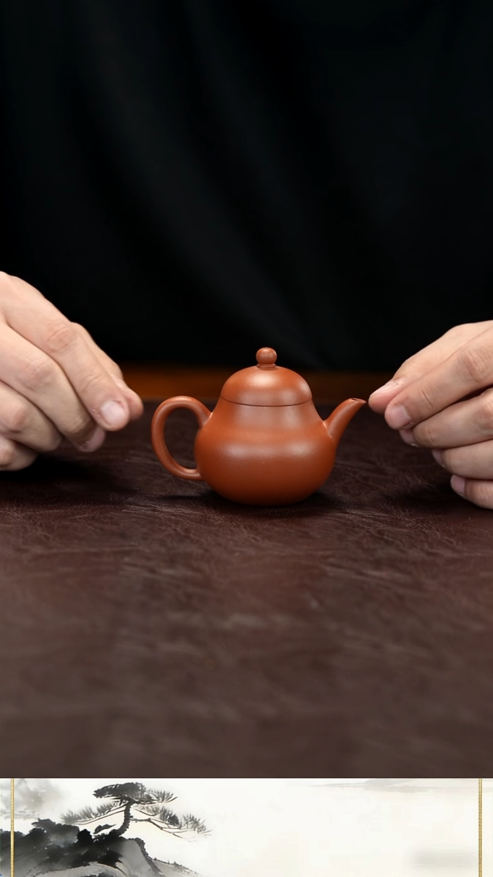 茶壶紫砂精品 朱泥 120cc