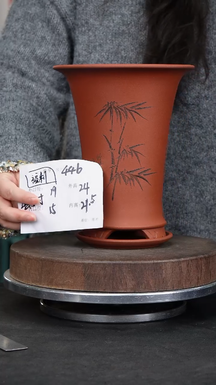 【闪购商品】紫砂花盆446+z紫砂花盆