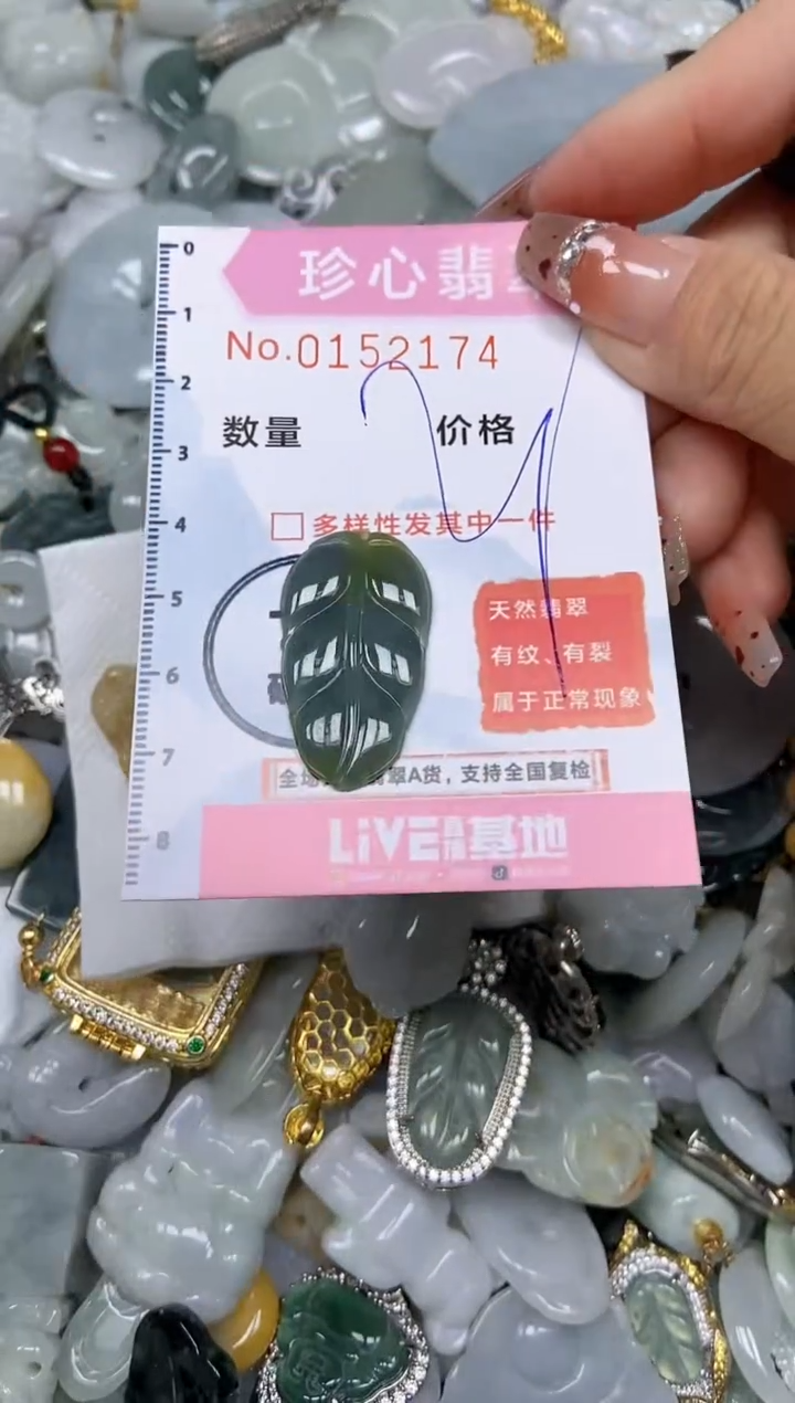 【闪购商品】翡翠颈饰未镶嵌闪购链接0152174