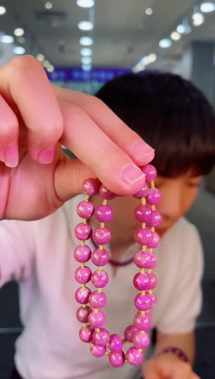 未镶嵌苏纪石（舒俱来）项链k金南非舒俱来老矿料