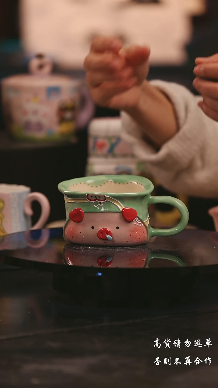 陶瓷景德镇可爱设计师款陶瓷 