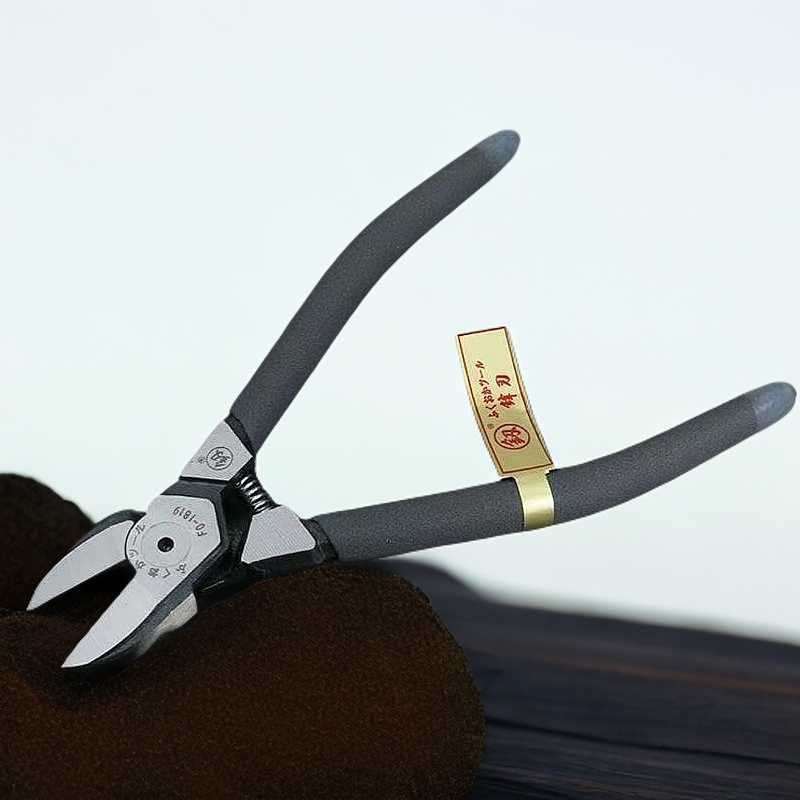 工业级6寸水口钳子偏心薄刃斜口钳锋利剪线适用模型玩具剪刀五金