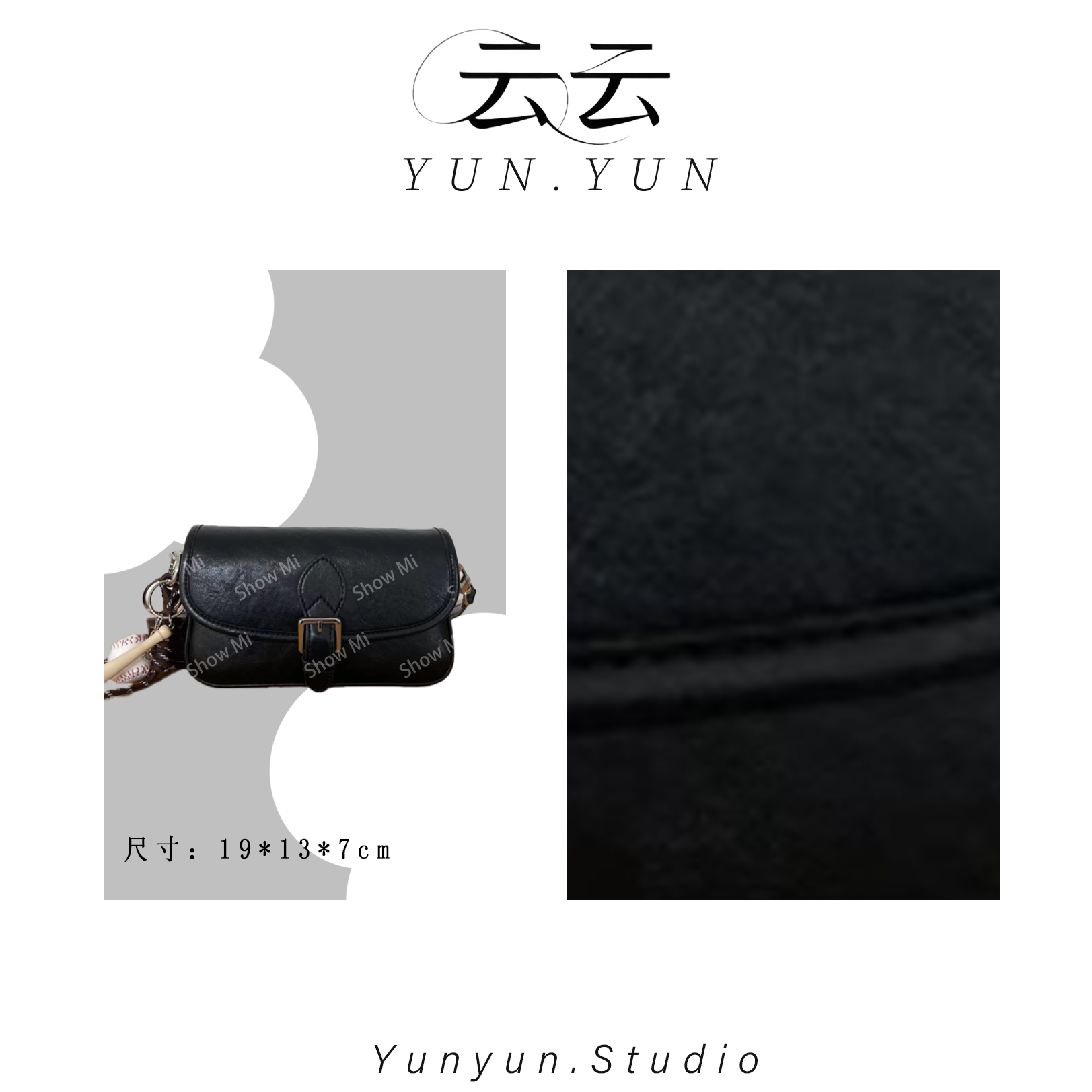 【尚恩CC】SK-82683-黑色-轻奢时尚简约百搭女士新款单肩斜跨包