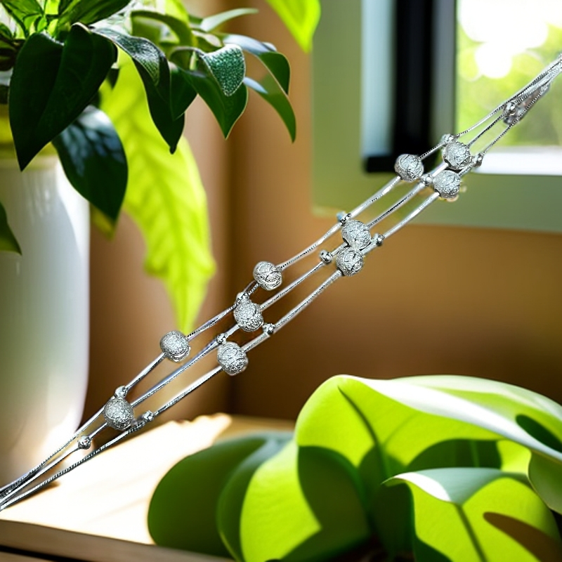 【抓紧处理】ins风女款气质定制生肖挂饰A642三层珠珠