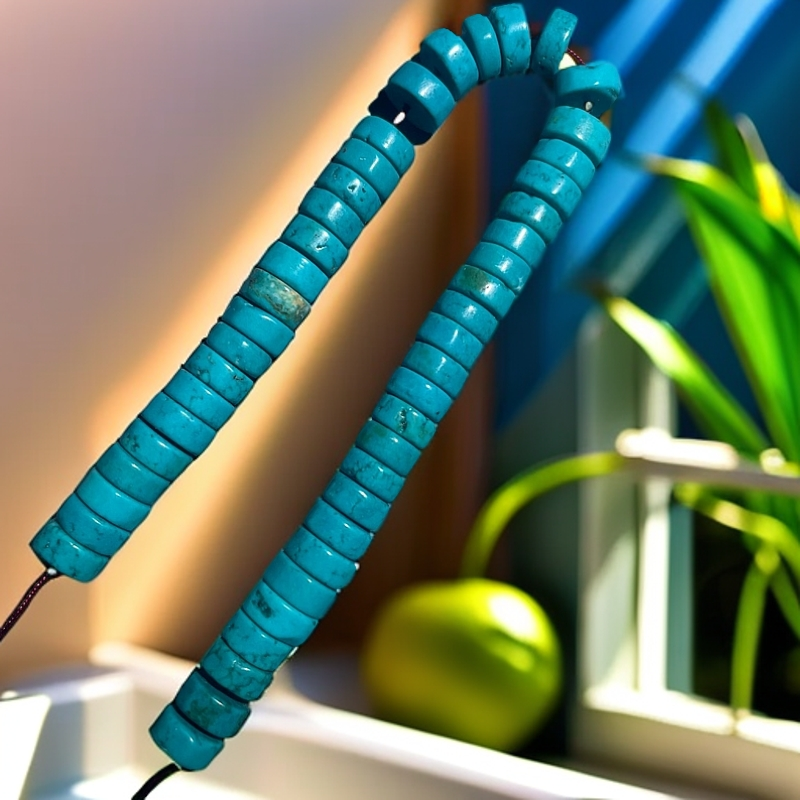 【6-8》隔片仿绿松石配珠隔片隔珠文玩小元素气质文玩