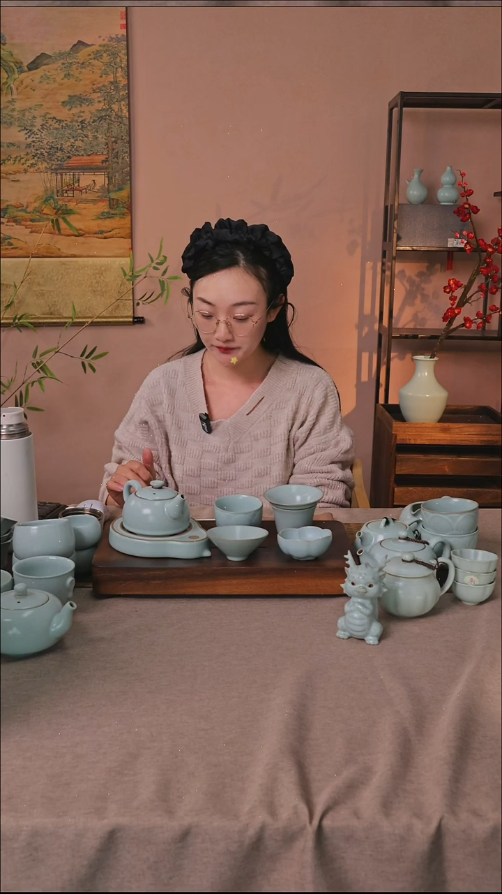 21年斗笠＋圆融壶+乳粉杯+福瓣杯