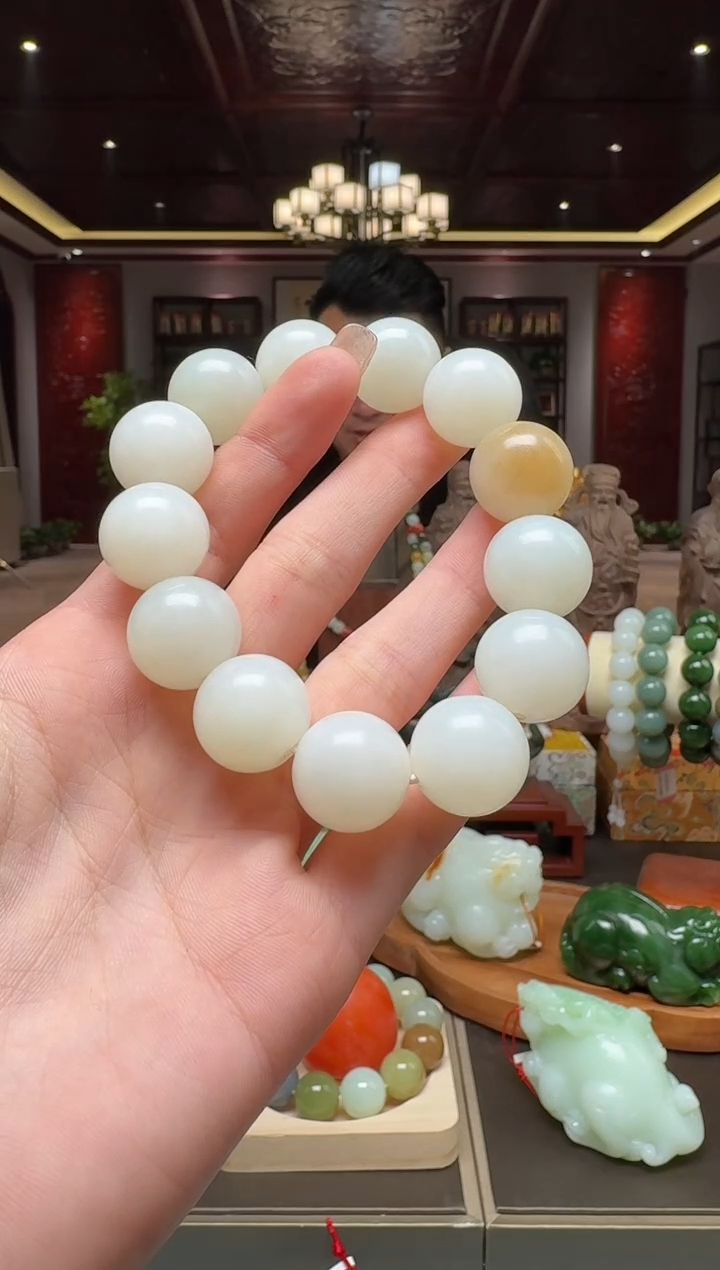 未镶嵌和田玉挂件白*qmtb