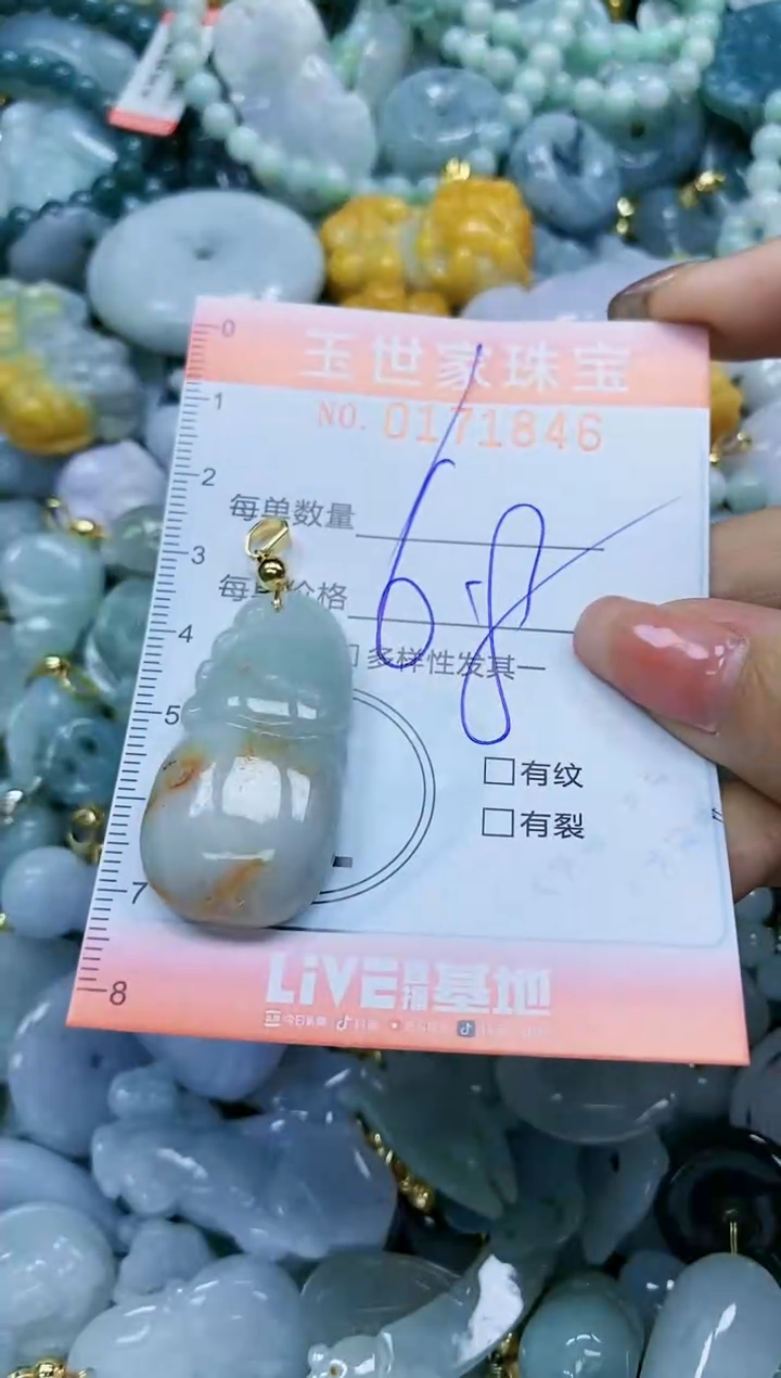 【闪购商品】翡翠颈饰未镶嵌闪购0171846