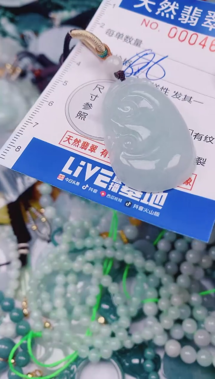 颈饰未镶嵌翡翠00004613