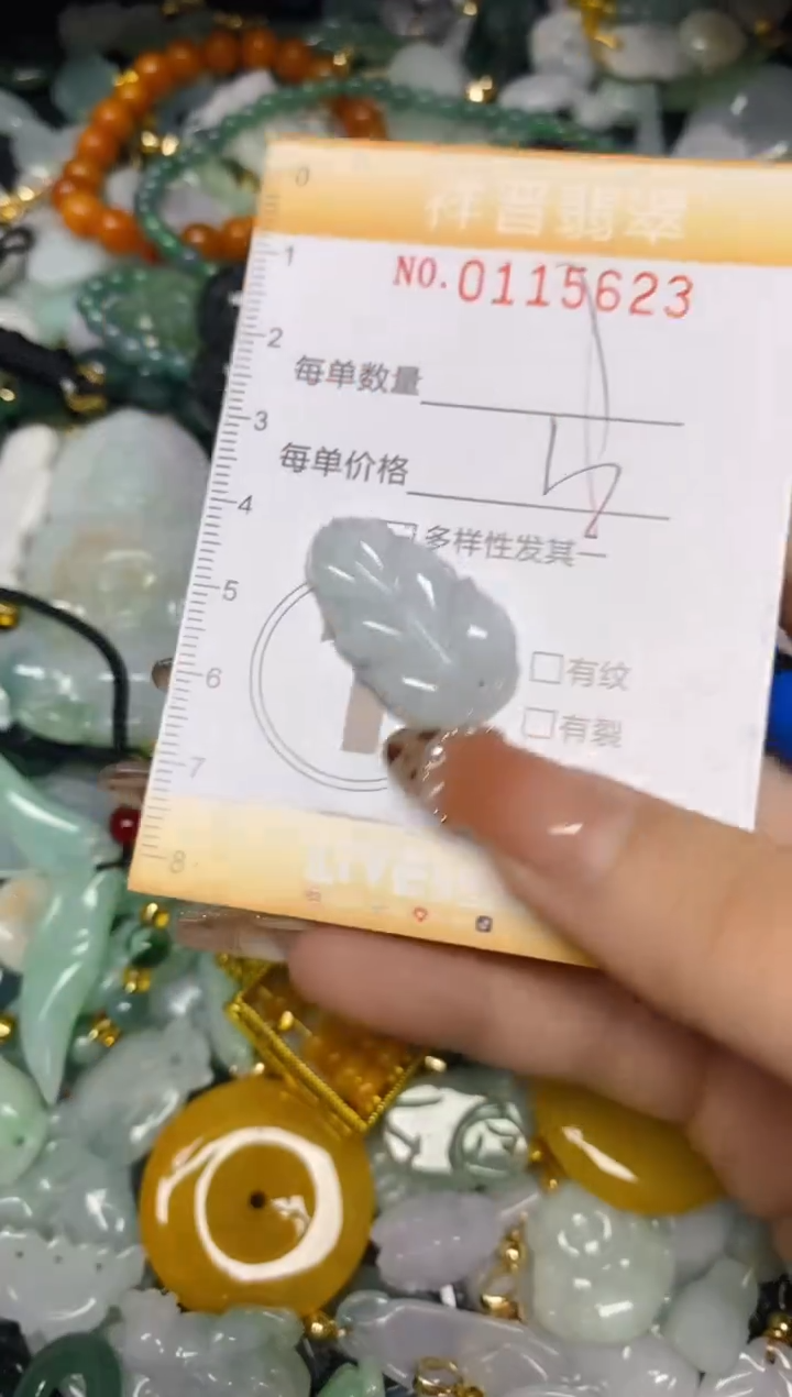 【闪购商品】翡翠颈饰未镶嵌闪购0115623