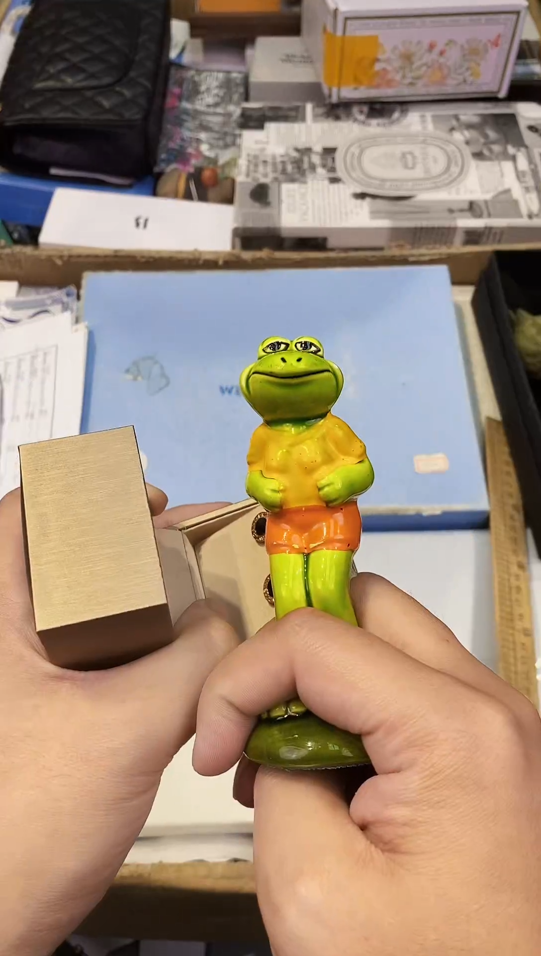 【闪购商品】瓷片小黑耳·都是我的大宝贝儿瓷器