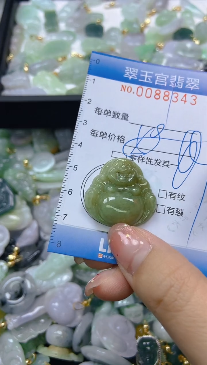【闪购商品】翡翠颈饰未镶嵌闪购0088343