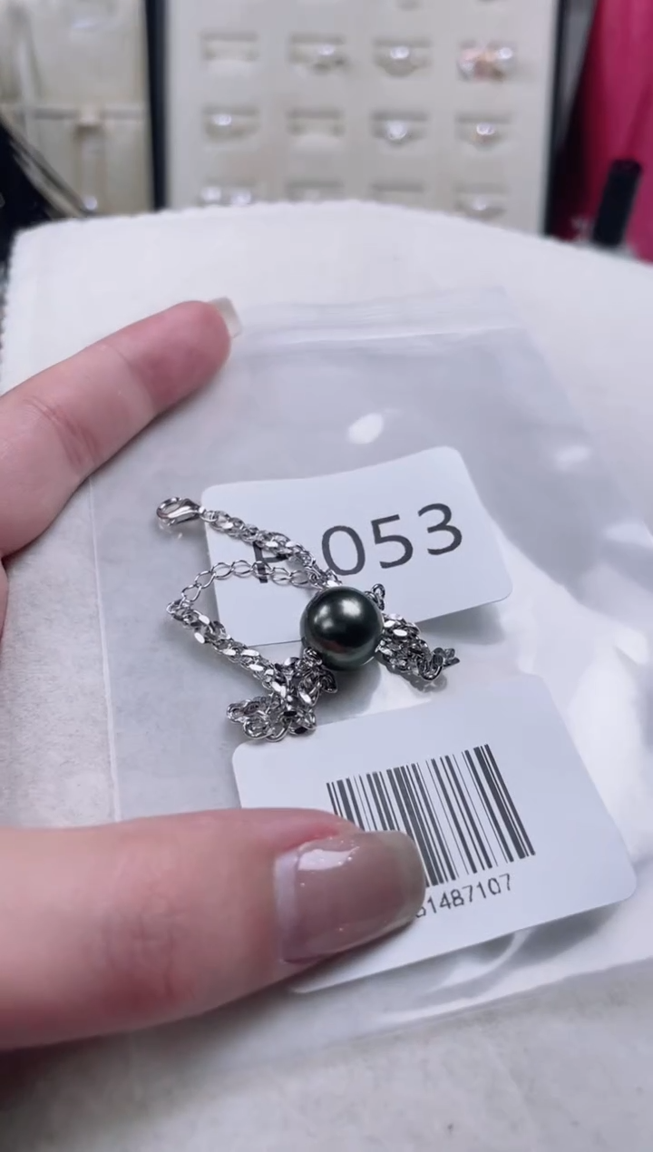 【闪购商品】海水珍珠手链银S925镶嵌P053