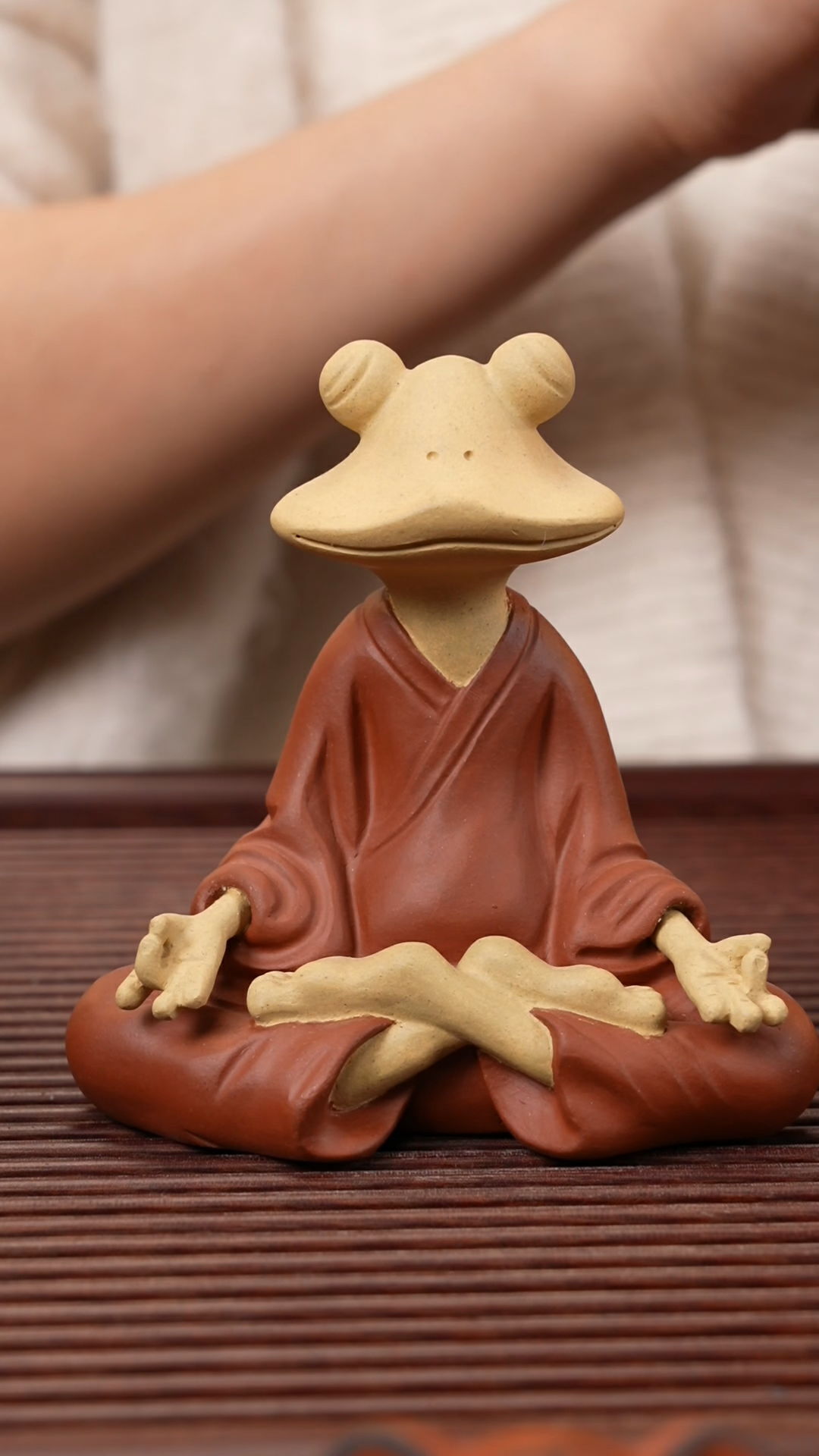 【闪购商品】紫砂茶宠紫砂蛙仙