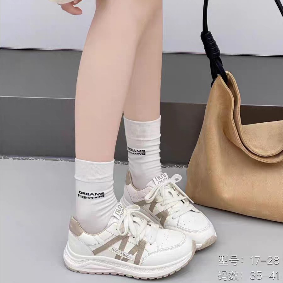 厚底显脚小6003老爹鞋女2025秋季新款百搭网红爆款透气休闲鞋